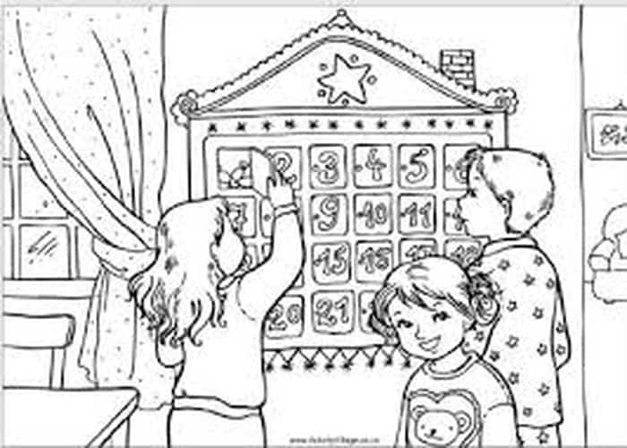 Christmas Angel Coloring Pages