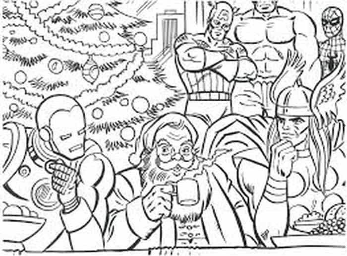 Christmas Coloring Pages For Adults