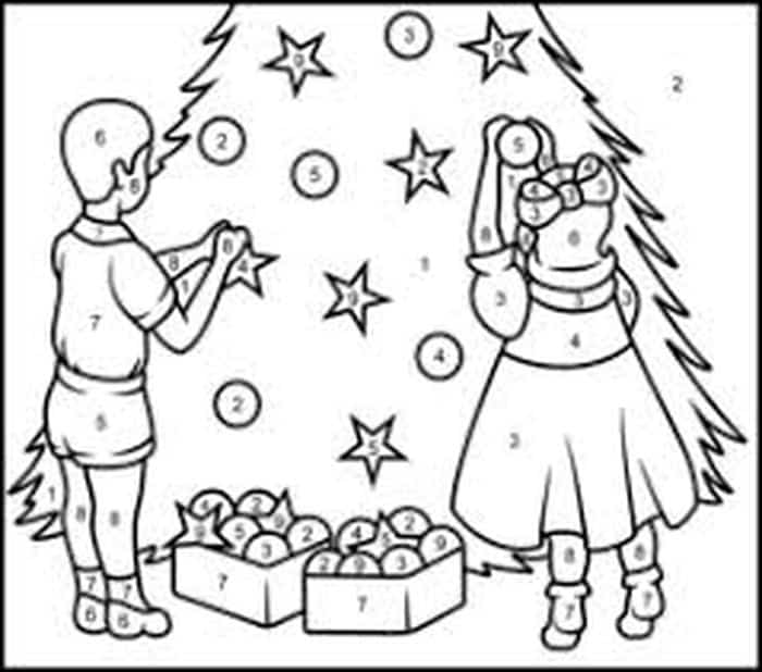 Christmas Coloring Pages For Kids