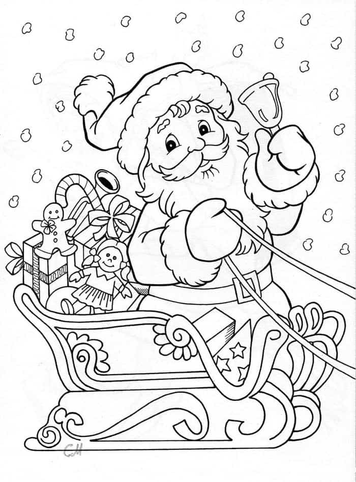Christmas Coloring Pages Pdf 1