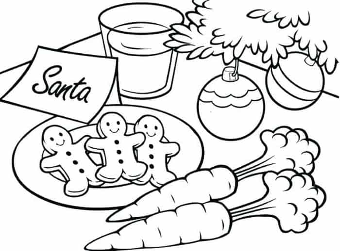 Christmas Decorations Coloring Pages