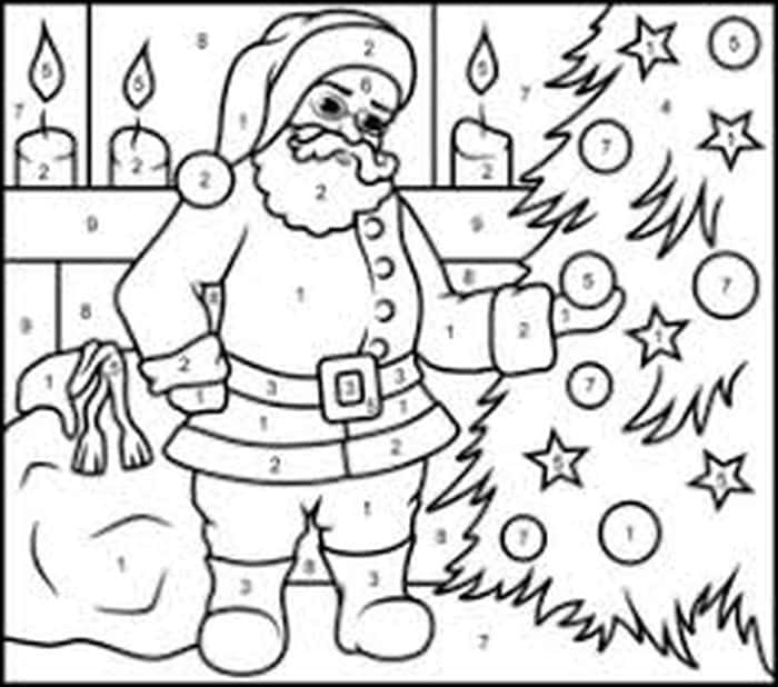 Christmas Presents Coloring Pages