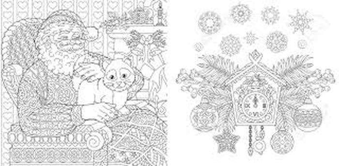 Christmas Stocking Coloring Pages