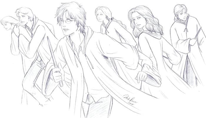 Coloring Pages For Kids Harry Potter