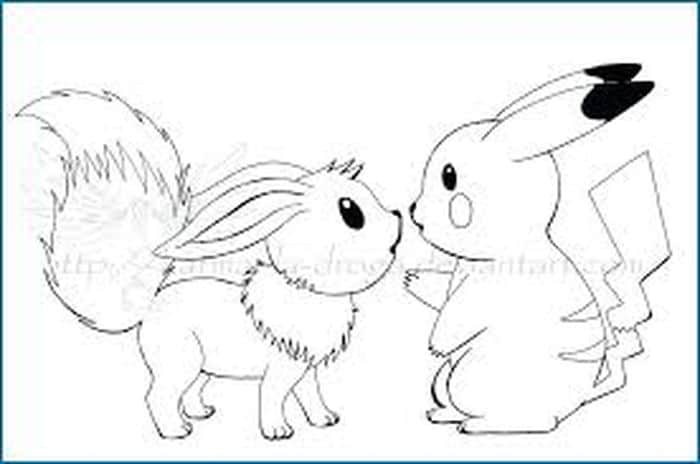 Coloring Pages For Kids Pikachu