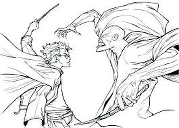 Coloring Pages Harry Potter