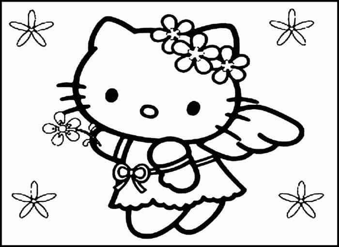 Coloring Pages Hello Kitty