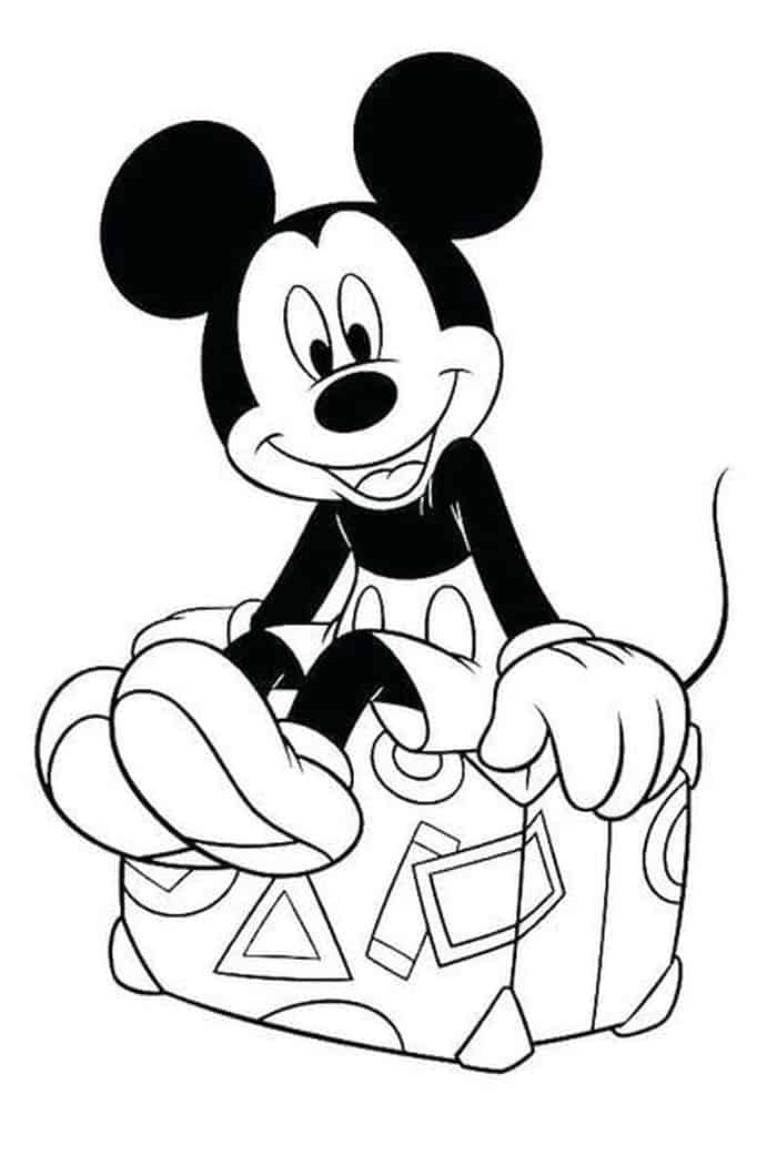 Coloring Pages Mickey Mouse