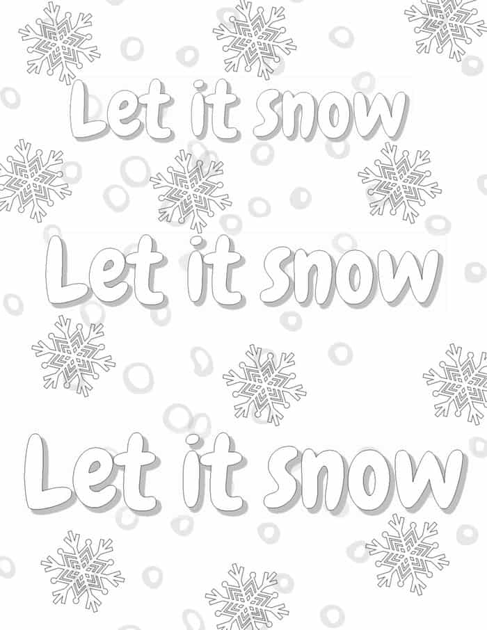 Coloring Pages Of Christmas 1