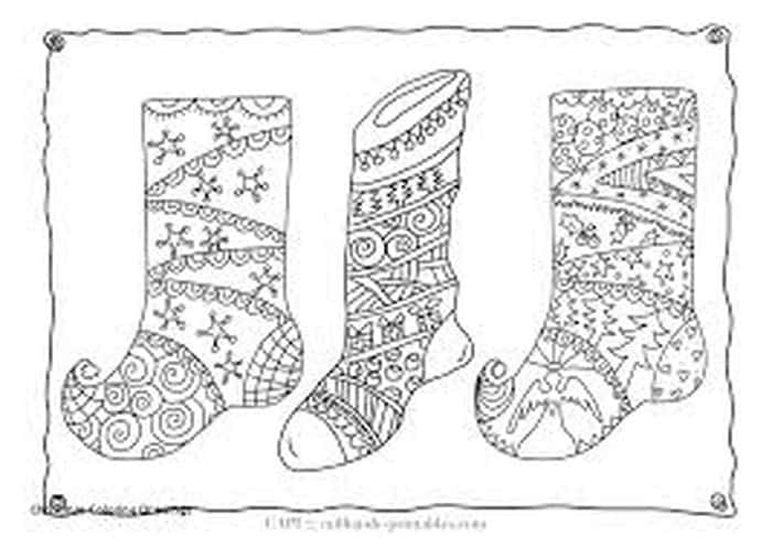 Coloring Pages Of Christmas