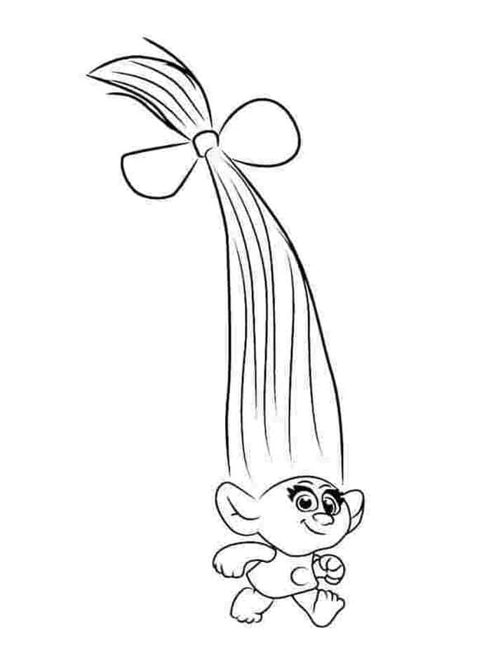 Coloring Pages Of Old School Trolls
