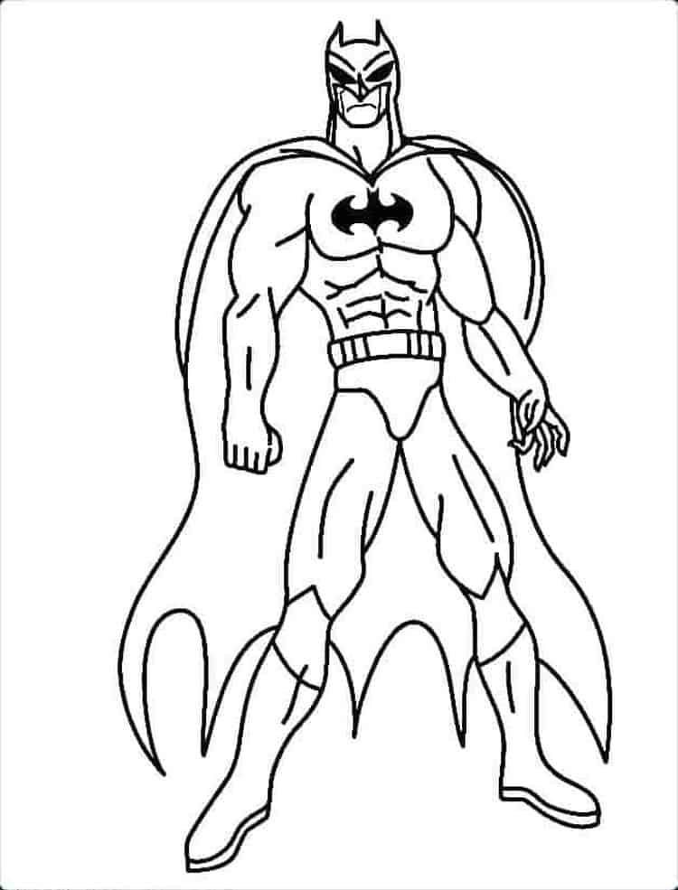 Coloring Pages For Batman