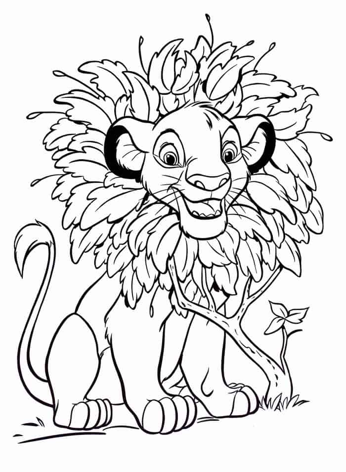 Cute Coloring Pages Disney 1