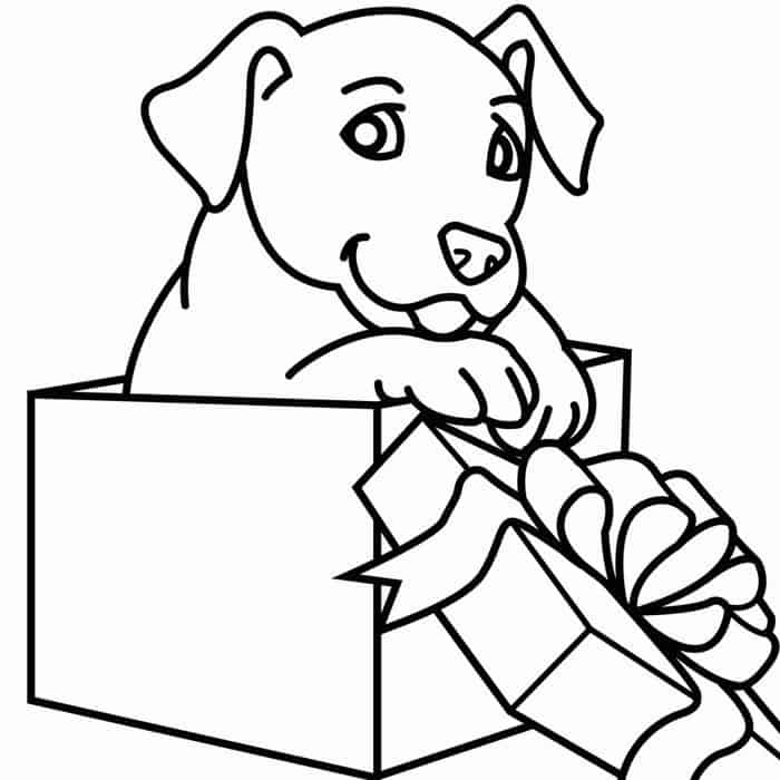 Cute Puppy Dog Coloring Pages