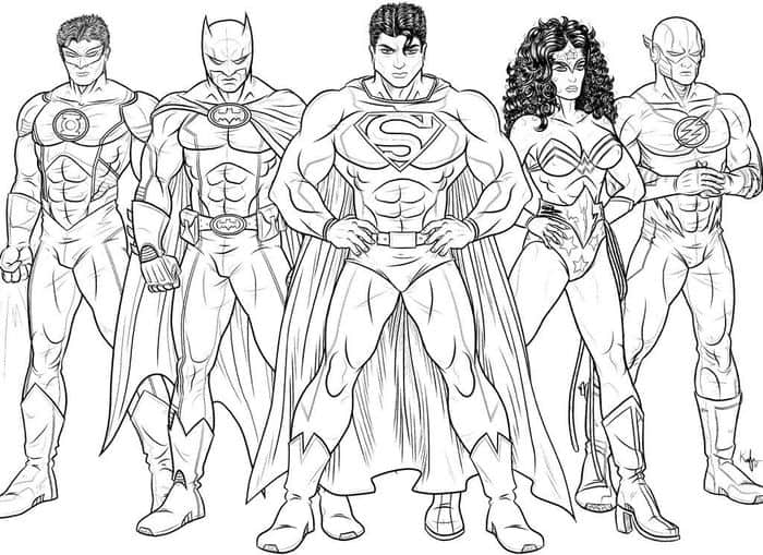 Dc Superhero Girls Coloring Pages