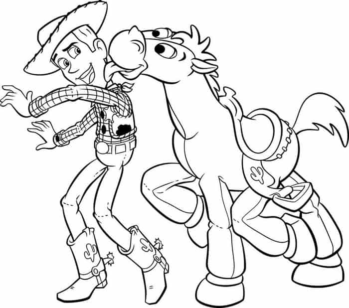 Disney Characters Coloring Pages 1