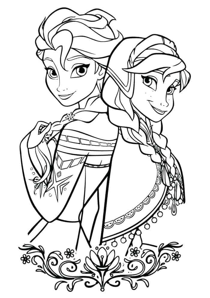 Disney Coloring Pages Frozen