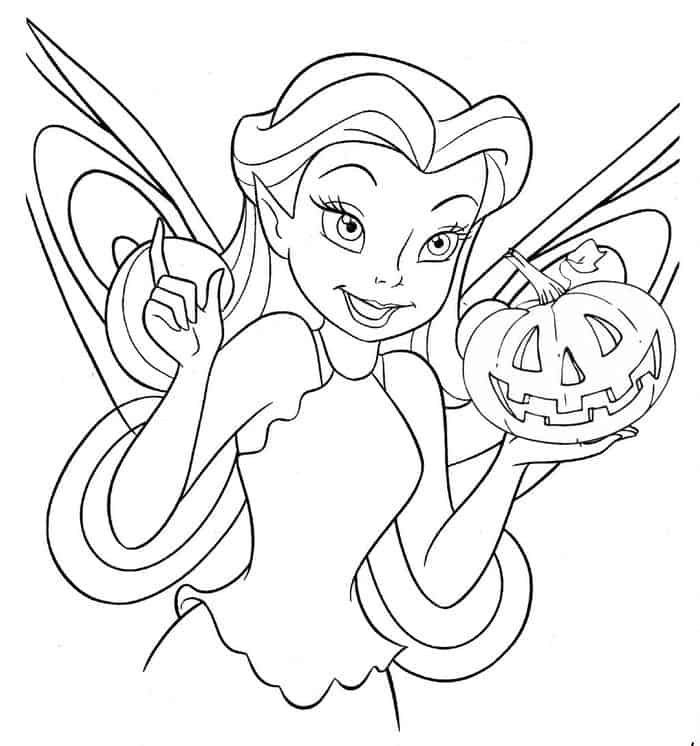 Disney Fairies Coloring Pages 1