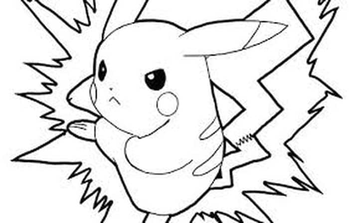 Eevee And Pikachu Coloring Pages