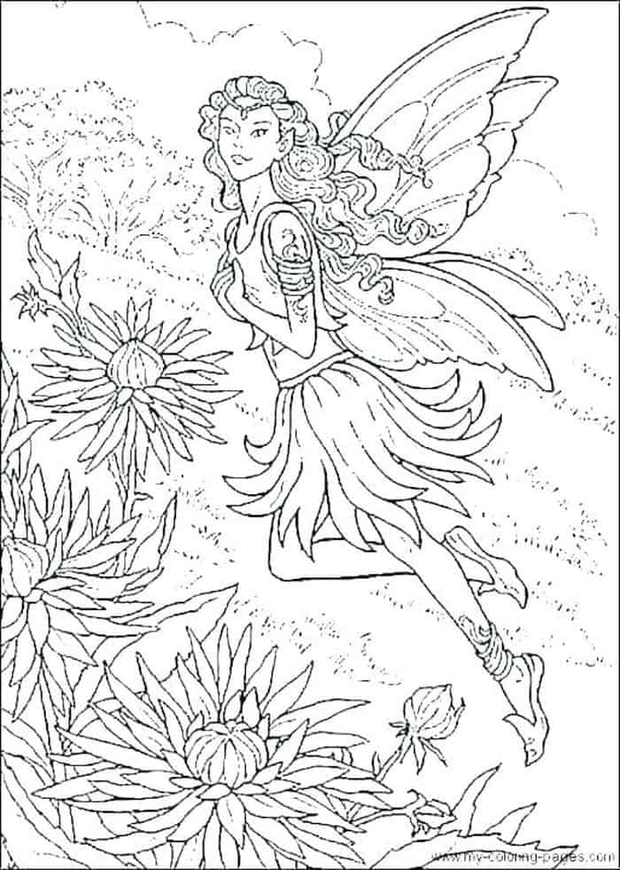 Fairy Coloring Pages