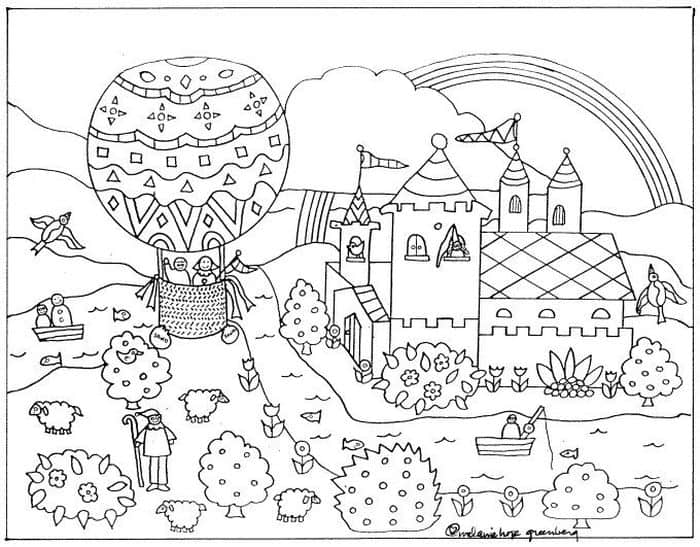 Fairy Tale Coloring Pages