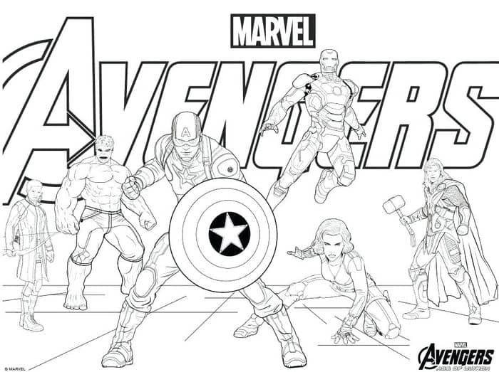Falcon Superhero Coloring Pages