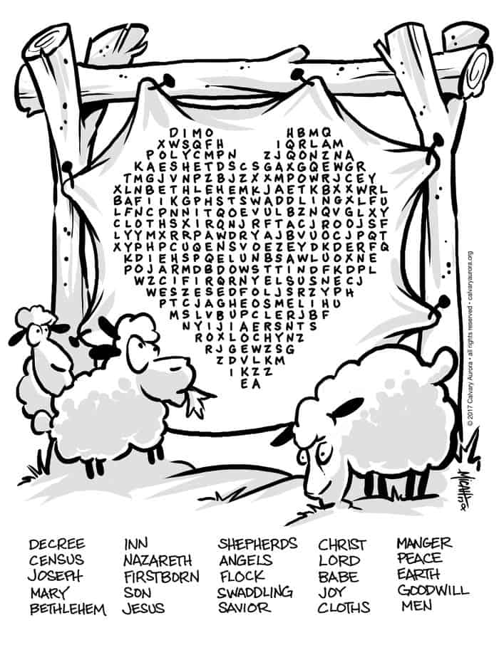 Free Christmas Coloring Pages For Adults 1