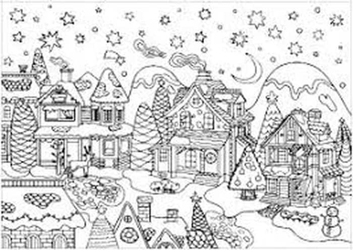 Free Christmas Printable Coloring Pages