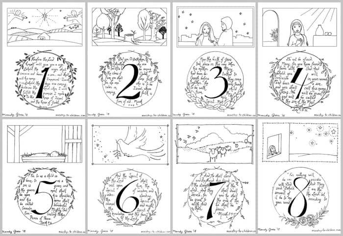 Free Coloring Pages Christmas 1
