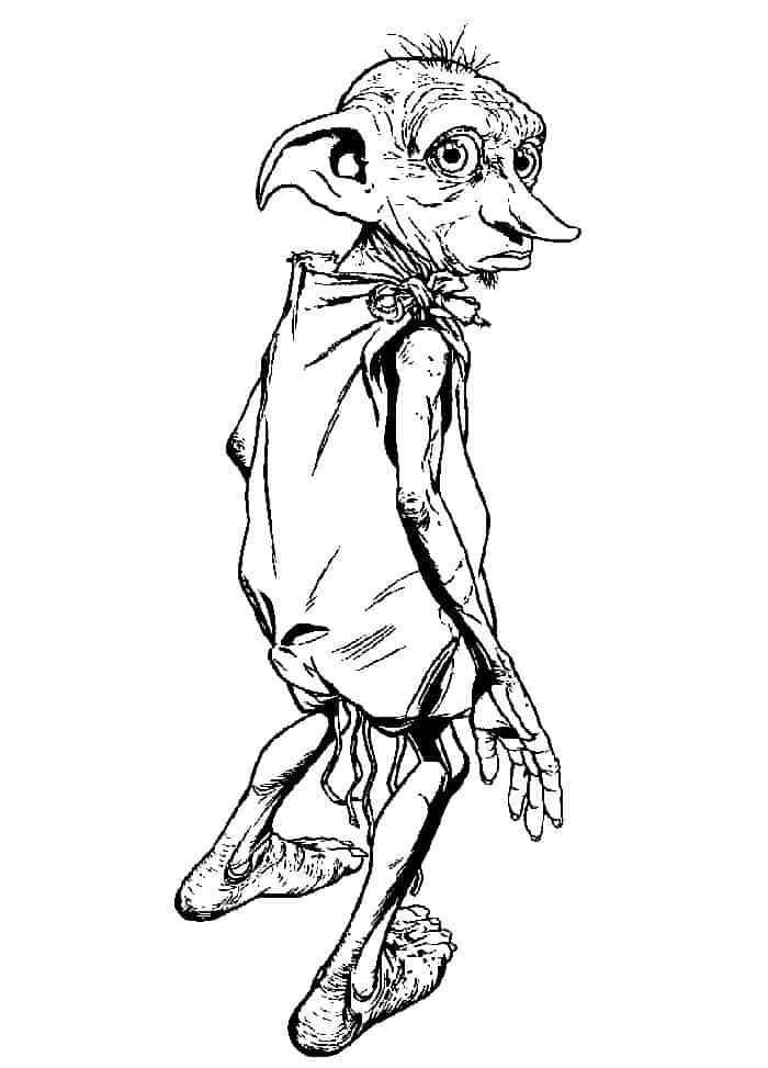 Free Coloring Pages Harry Potter 1
