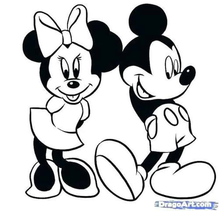 Free Mickey Mouse Coloring Pages