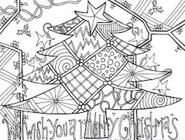 Free Printable Christmas Coloring Pages