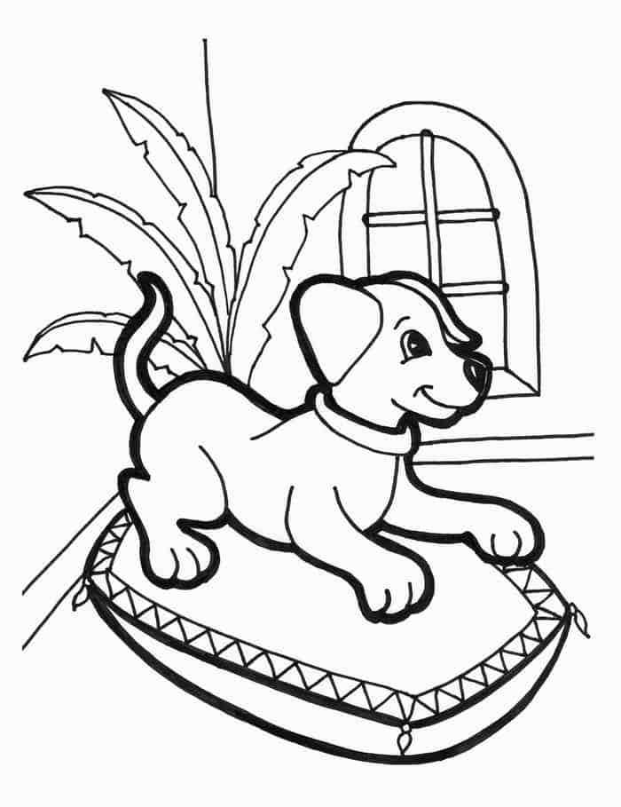 Free Printable Puppy Coloring Pages