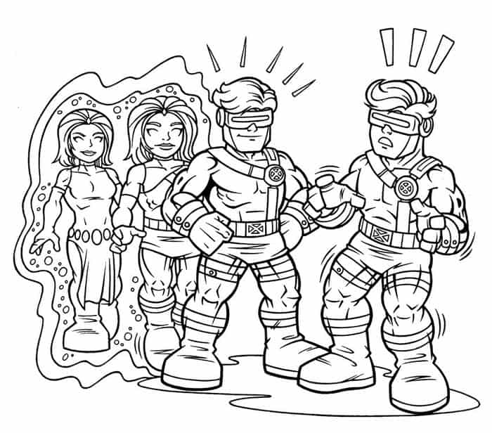 Free Printable Superhero Coloring Pages