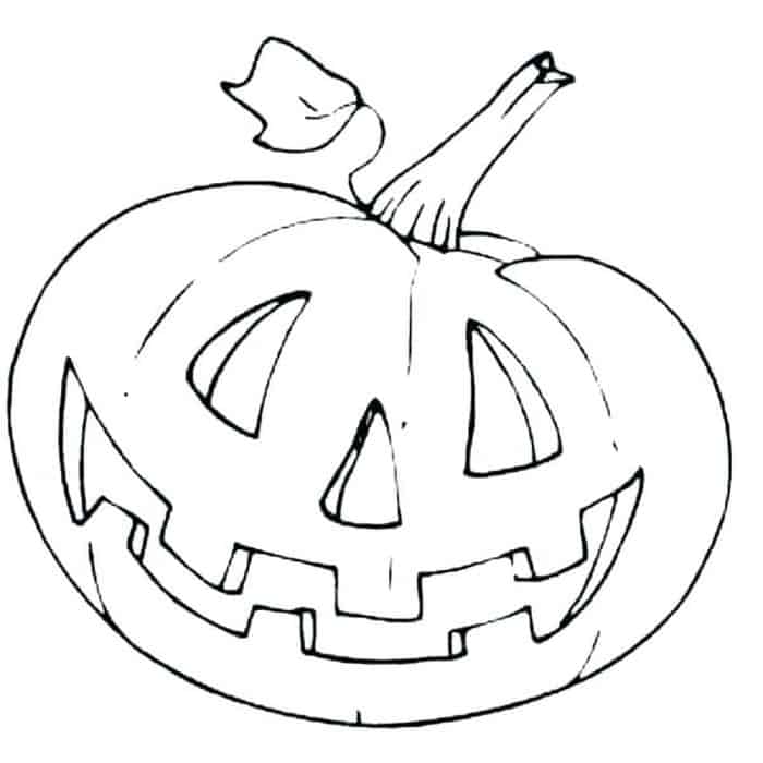 Free Pumpkin Coloring Pages