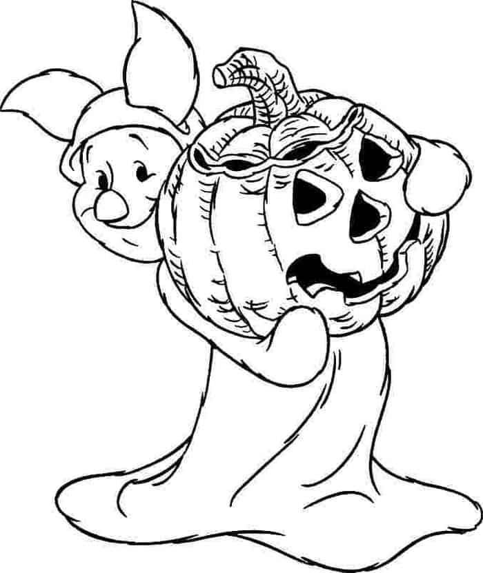 Halloween Pumpkin Coloring Pages