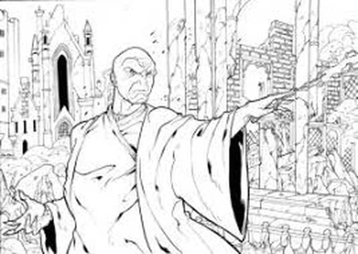 Harry Potter Coloring Book Pages