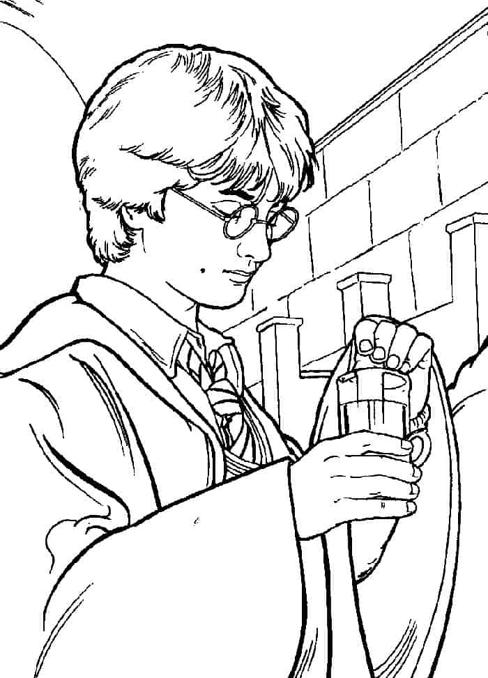 Harry Potter Coloring Pages For Adults 1