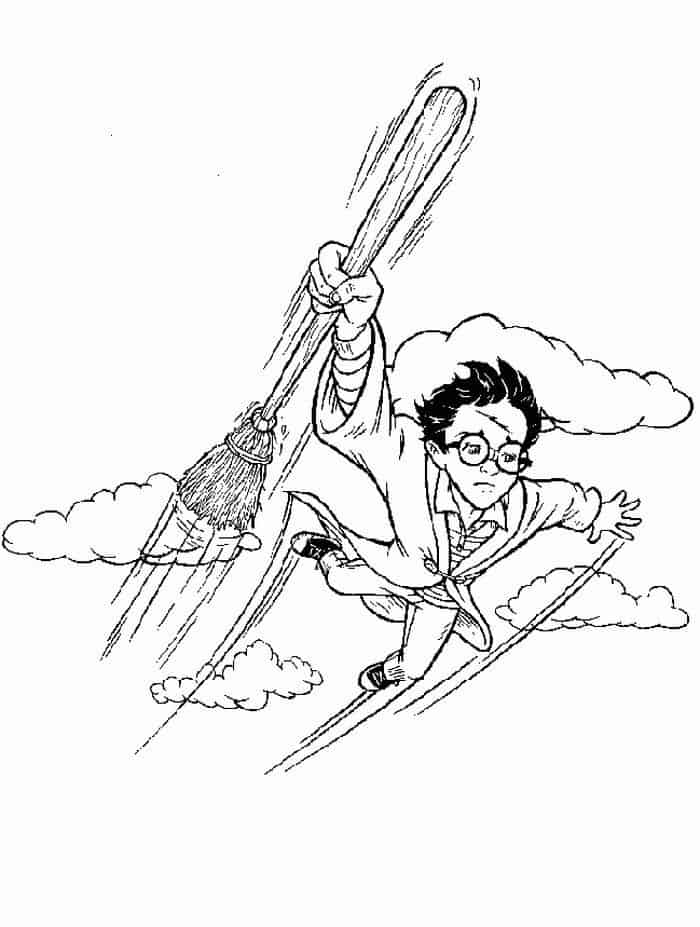 Harry Potter Coloring Pages Printable 1
