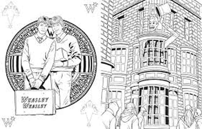 Harry Potter Coloring Pages Ron