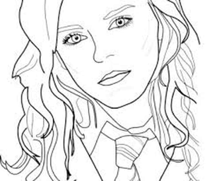 Kawaii Harry Potter Coloring Pages