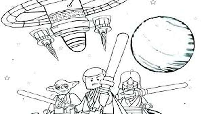 Lego Star Wars Coloring Pages To Print