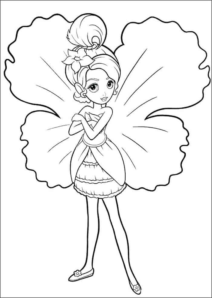 Lisa Frank Fairy Coloring Pages