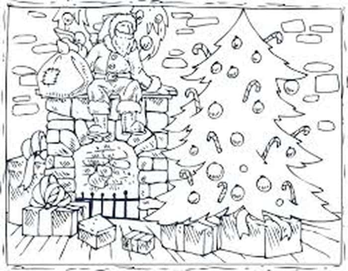 Merry Christmas Coloring Pages