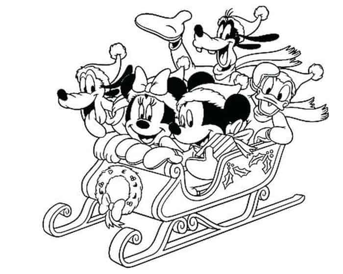 Mickey Mouse Coloring Pages Free