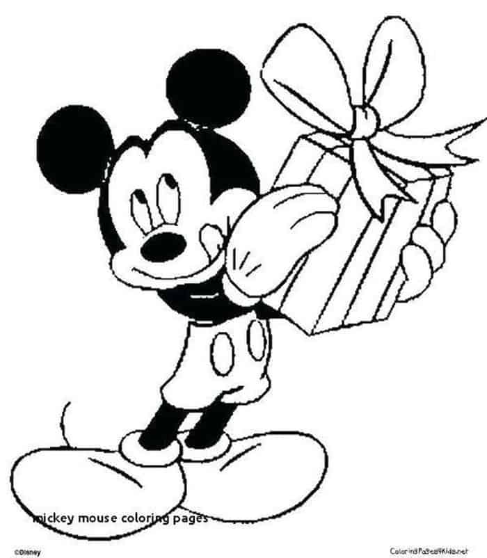 Mickey Mouse Printable Coloring Pages