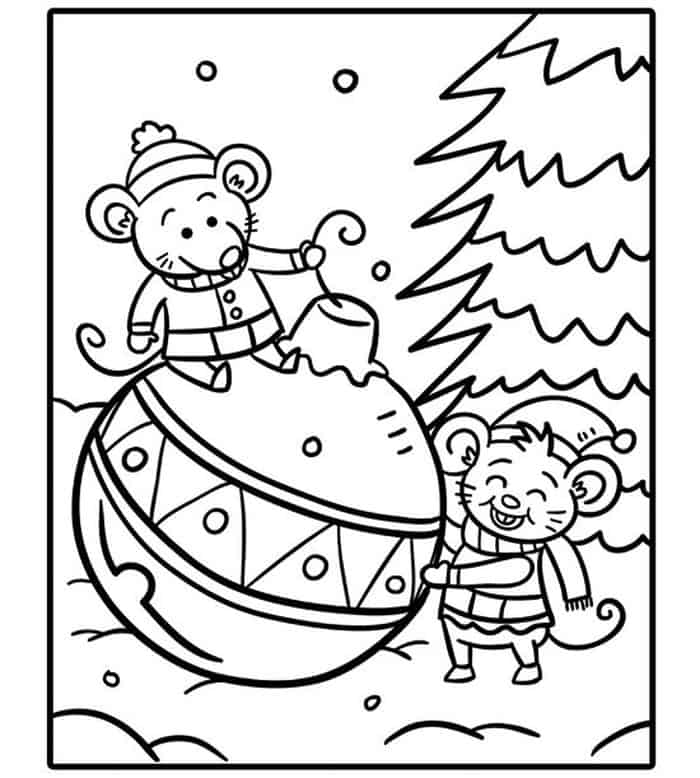 Nightmare Before Christmas Coloring Pages 1