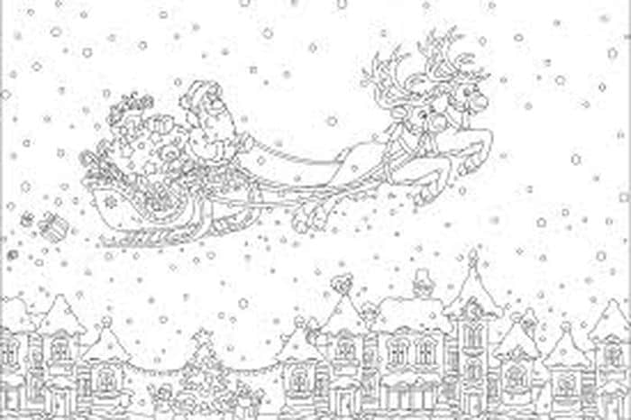 Paw Patrol Christmas Coloring Pages