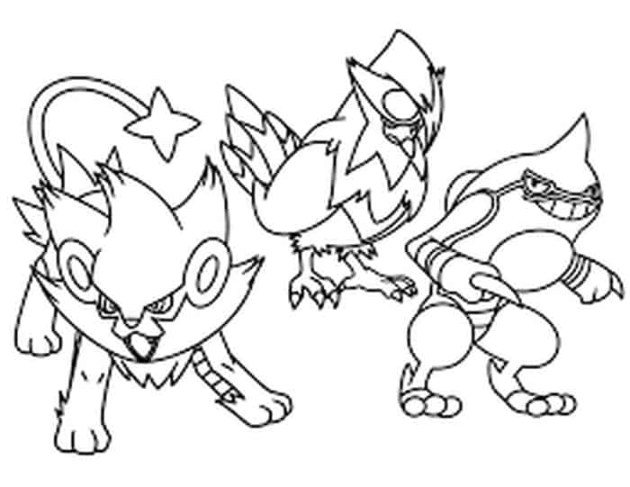 Pikachu Coloring Pages Printable