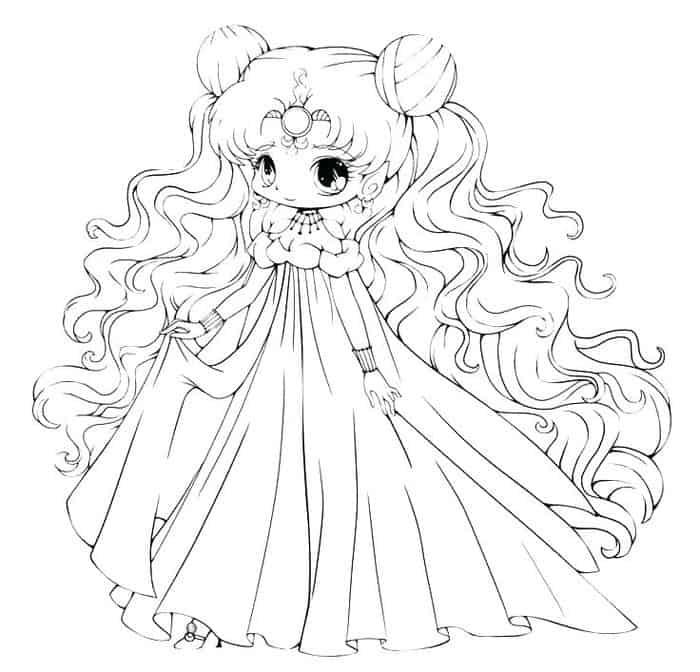 Princess Fairy Coloring Pages